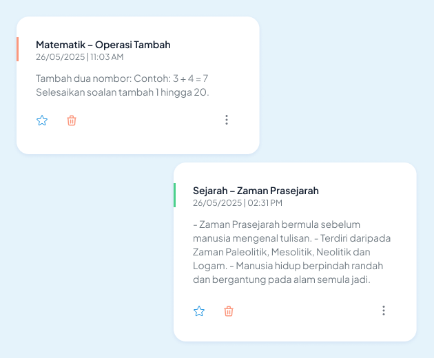 notes