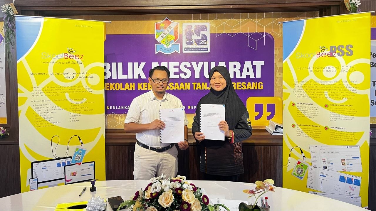 SK Tanjung Resang Meterai Kerjasama CSR SkoolBeez, Perkukuh Pendigitalan Sekolah