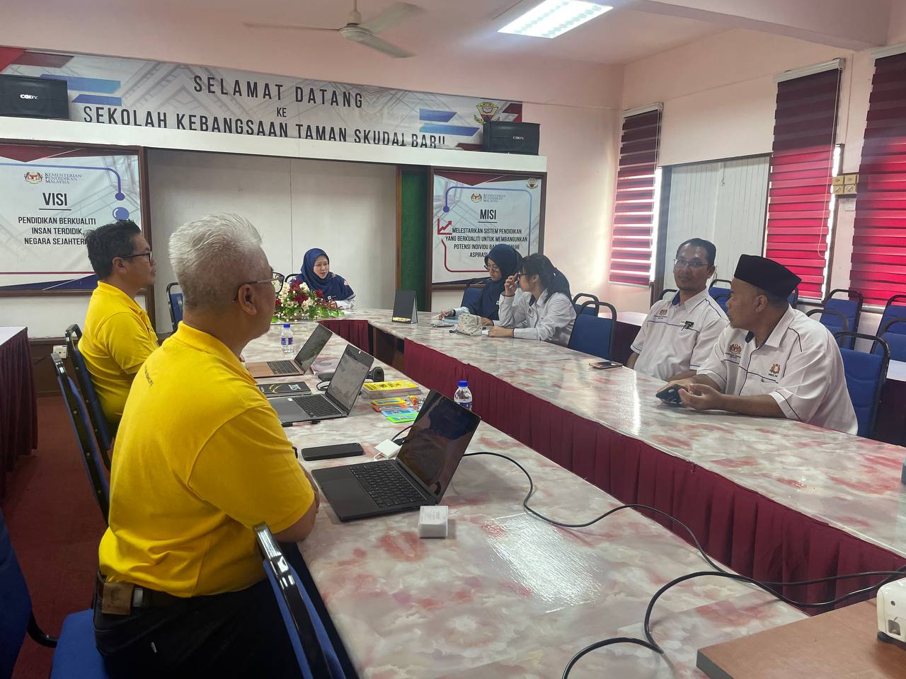 Taklimat SkoolBeez di SK Taman Skudai Baru Terima Sokongan Penuh Guru Besar