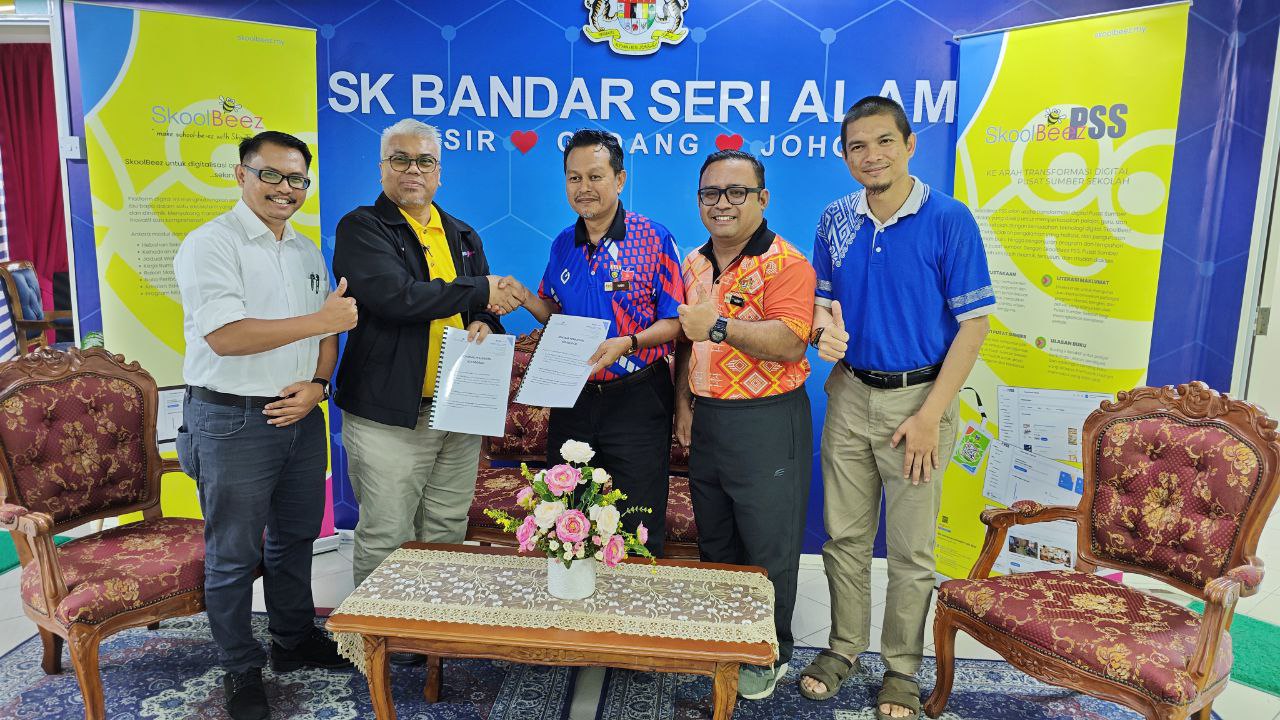 SK Bandar Seri Alam Dimeterai Sebagai Sekolah Showcase Rasmi SkoolBeez